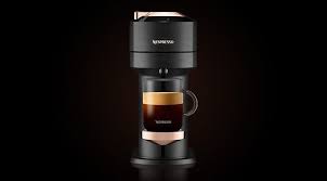 We recommend nespresso vertuo machines over standard nespresso but again, all vertuo machine coffee tastes the same, regardless of brand if we were to recommend just one nespresso machine, it would be the keenly priced and thoroughly excellent magimix vertuo plus m600, which. Vertuo Next Premium Black Rose Gold With The Innovative Centrifusion For Coffee From Espressos To Mugs Crowne Coffee Machine Nespresso Nespresso Coffee Machine
