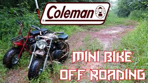 Im a big guy like 288 lbs. Coleman Ct200u Ct200u Ex Off Road Test Mini Bike Monday Ep3 Youtube