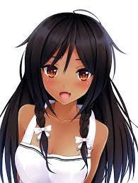 This is a windblown beautiful anime hairstyle that suits dark brown hair. Pin On Anime
