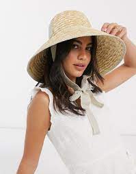 Asos Design Tall Crown Straw Hat With Light Band In Natural Asos Straw Hat Asos Designs Asos
