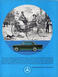 1961 Mercedes Benz 190c 190dc W110 75 Years Of Engineering 1886 1961 There S One Thing Unchanged By Time International Original Magazine Advertisement Mercedes Daimler Benz Mercedes Benz