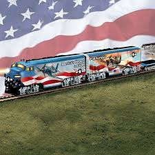 Ho Scale Train With Wwii Fighter Plane Art 3d Replicas Wwii Fighter Planes Toy Train Fighter Planes Art