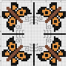 Il a vraiment rendu l'âme ! Butterfly Biscornu Free Cross Stitch Pattern By Maddinja On Deviantart