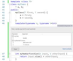 Template Intellisense Improvements For Visual Studio 2019 Preview 2 C Team Blog