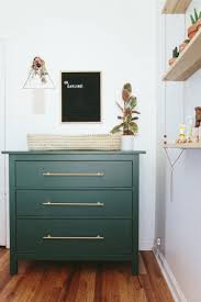 Baby Jones Nursery Changing Table Green Dresser Changing Table Dresser
