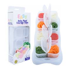 Autumnz 8pcs Food Storage Cup Food Cup Baby Food Storage Baby Puree Cup Bekas Makanan Bayi Bekas Simpan Makanan Baby Shopee Malaysia