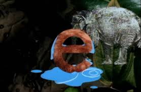 The font style of the texts used throughout the game is based on the thai alphabet. Sesame Street The Alphabet Jungle Game 1998