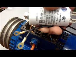 Faire Tourner Un Moteur Triphase Sur Du Monophase Youtube Projets Electriques Moteur Electrique Schema De Cablage Electrique