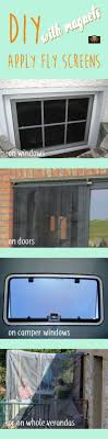 Qualst Du Dich Auch Dauernd Mit Lastigen Insekten Wie Fliegen Mucken Spinnen Etc Die Dir Die Freude Am Sommer Window Fly Screens Camper Windows Diy Magnets