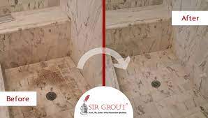 Addition marble shower sealing tips. Sir Grout S Stone Cleaning And Sealing Service Can Prolong The Life Of Your Shower