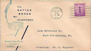 And c/o are used when addressing a letter to a recipient through an organization, a business or a specific person. File 1942 American Paper Box Co Envelope Allentown Pa Jpg Wikimedia Commons