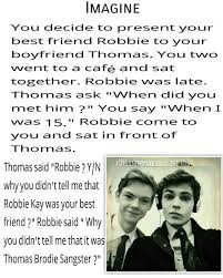 Pin By Megjan On Tmr Maze Runner Imagines Maze Runner Thomas Brodie Sangster Imagines