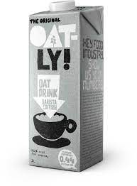 The differences with milk based (white) coffee is the foam produced. Oat Drink Barista Edition Oatly