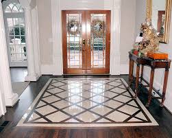 Tile Or Wood In Foyer Google Search Floor Tile Design Floor Design Foyer Design