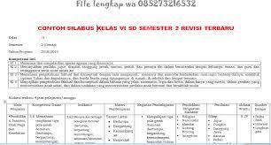 Disusunnya silabus pjok dengan format 9 kolom adalah agar dalam penyusunan administrasi seperti halnya rpp 1 lembar pjok kelas 2 bisa lebih mudah. Silabus Pjok Sd 9 Kolom Kelas 1 2 3 4 5 6 Semester 2 Revisi Terbaru Info Pendidikan Terbaru