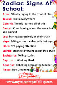 Zodiac Signs At School In 2020 Zodiac Quotes Love Calculator Zodiac Signs
