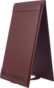 Max Amore 380083 Looking To Display Your New Food And Drink Items Right On The Tables Or At The Bar Then Table Top Holders Are Menu Cover Menu Design Menu
