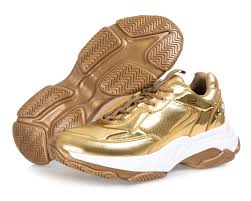 Sus diseños son cómodos y fáciles de combinar ¡compra los que quieras! Tenis Dorados Marca 18 Forever Para Mujer 8178172 Coppel