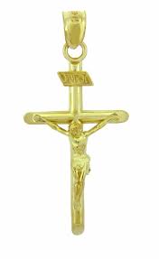 We did not find results for: Yellow Gold Crucifix Pendant Necklace The Inri Crucifix Yellow Gold Cross Charm Inri Crucifix Pendant Necklace