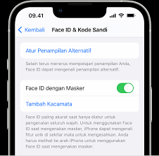 Cara Atur Face ID IPhone Dengan Memakai Masker