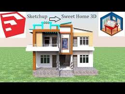 Create a 2d plan with precise measurements, then choose the colors and textures of floors, ceilings and walls. How To Import Any Model From Sketchup In Sweet Home 3d Youtube Sweet Home Home House Styles