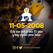 Peñarol ganó 3, nacional 1. Gallina Inflable 10 Anos On Twitter Mayo 2008 Mayo 2018 10anosdelagallina