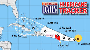 Space Coast Daily Hurricane Tracker Nhc Monday 11 A M