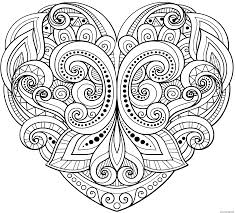 Les dessins de mandala, qui sont des cercles remplis de motifs géométriques, changent d'visage derrière les banderole sélectionnées. Coloriage Mandala En Forme De Coeur Floral Et Motifs Varies Dessin Mandala A Imprimer