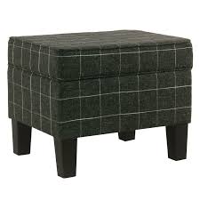 Black And White Striped Storage Ottoman Homepop Medium Fabric Storage Ottoman Black Fabric Storage Ottoman Fabric Storage Black Ottoman