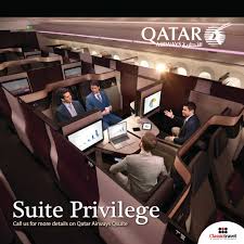 Suite Privilege Qatar Airways Q Suite Redefines Utmost Luxury In Flying Business Class This Exclusive Servi Flying Business Class Airline Deals Business Class