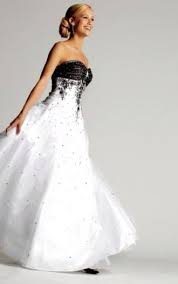 Black And White Attire Wedding Dress White Dress Black Dress Black And White Dress Long Prom Dress Prom Dress Black Wedding Dresses Black White Wedding Dress Beautiful Prom Dresses