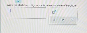 Write The Electron Configuration Using Orbitals And Electron Conf... |  Channels For Pearson+