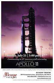 Crafted from a newly discovered trove of 65mm footage. Apollo 11 Tickets Alcazar Theatre Carpinteria Ca July 21 2019