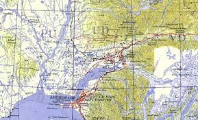 Alaska wildland fire information map series. Maps Of Anchorage Area Topographic Map Alaska United States 1960 Mapa Owje Com