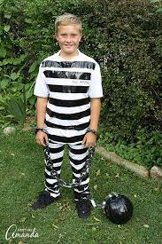 Diy Prisoner Costume For Halloween From Crafts By Amanda Diy Halloween Costumes Easy Diy Halloween Costumes For Kids Diy Halloween Costumes
