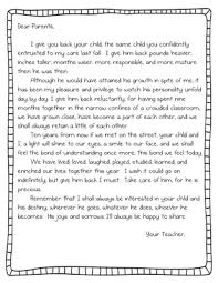 End Of The Year Parent Letter Letter To Parents Parent Letters From Teachers Letter To Teacher