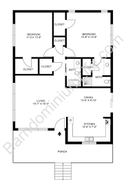 2 bedroom house plans are a popular option with homeowners today because of their affordability and small footprints (although not all two bedroom house plans are. 2 Bedroom Barndominium Floor Plans