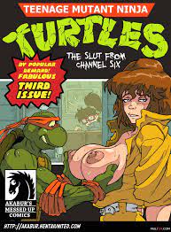 Teenage Mutant Ninja Turtles: The Slut From Channel porn comic 