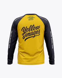 Free for personal and commercial use note: Men S Raglan Long Sleeve T Shirt Mockup Back View Psd Mockups Graphic Design Update