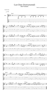 Ellert Nordmark Last Date Guitar Tabs Instrumental Guitar Tab Easy Pdf Guitar Sheet Music Guitar Pro Tab Dow Sheet Music Pdf Guitar Songs Guitar Tabs