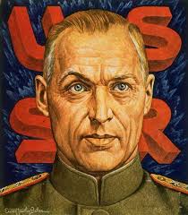 Soviet general Konstantin Rokossovsky, TIME cover art (1943), by Ernest  Hamlin Baker. : r/MarxistCulture