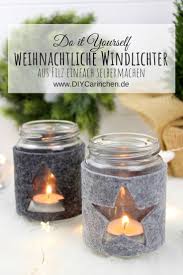 Makramee ist voll im trend! Diy Weihnachtliche Windlichter Aus Filz Einfach Und Schnell Selbermachen