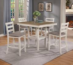 Kitchen & dining room chairs(32). Tahoe White Counter Height Set Dining Room Furniture Sets