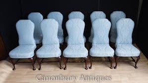Shop with afterpay on eligible items. Set 10 Victorian Upholstered Dining Chairs Seats