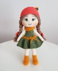 Birbirinden Guzel 14 Amigurumi Kiz Bebek Modelleri Krose Tig Isi Bebek Amigurumi Modelleri
