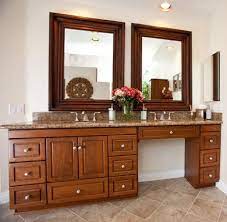 Traditionalhybrid bath and makeup, single sink, mirrored, sink included. 78in Makeup Sink Vanity Custom Makeup Vanity Solid Wood Bathroom Cabinets