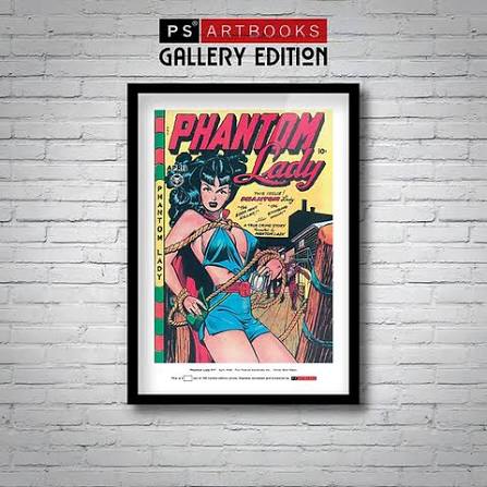 Phantom Lady - Issue 17 - Gallery Edition Numbered Print | Ps Artbooks