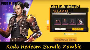 Kode redeem ff januari 2021. The Latest Today S Zombie Samurai Ff Bundle Redeem Code 2020