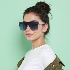 Buy Blue Transparent Blue Full Rim Square Vincent Chase URBAN RETRO VC  S14088 C1 Sunglasses at Lenskart.