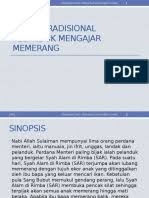 Misalnya, anda dapat membuat kutipan dengan sorotan atau bilah sisi atas halaman. 11 Prosa Tradisional Pelanduk Mengajar Memerang